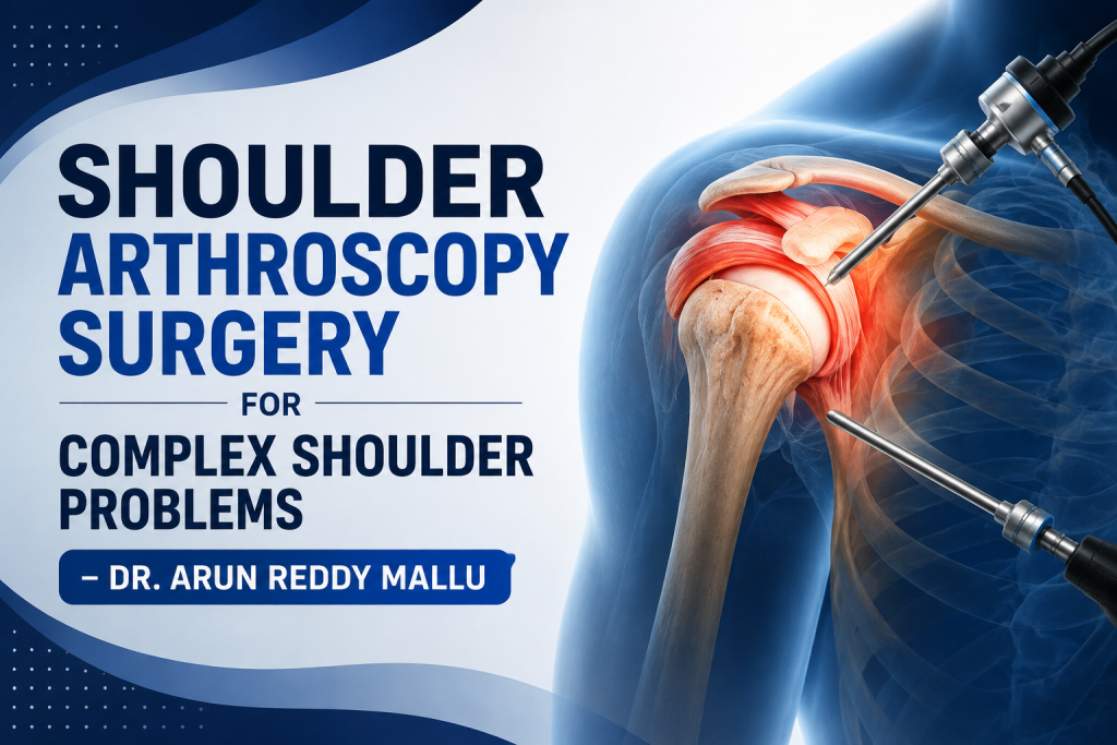 Shoulder Arthroscopy Surgery for Complex Shoulder Problems – Dr. Arun Reddy Mallu
