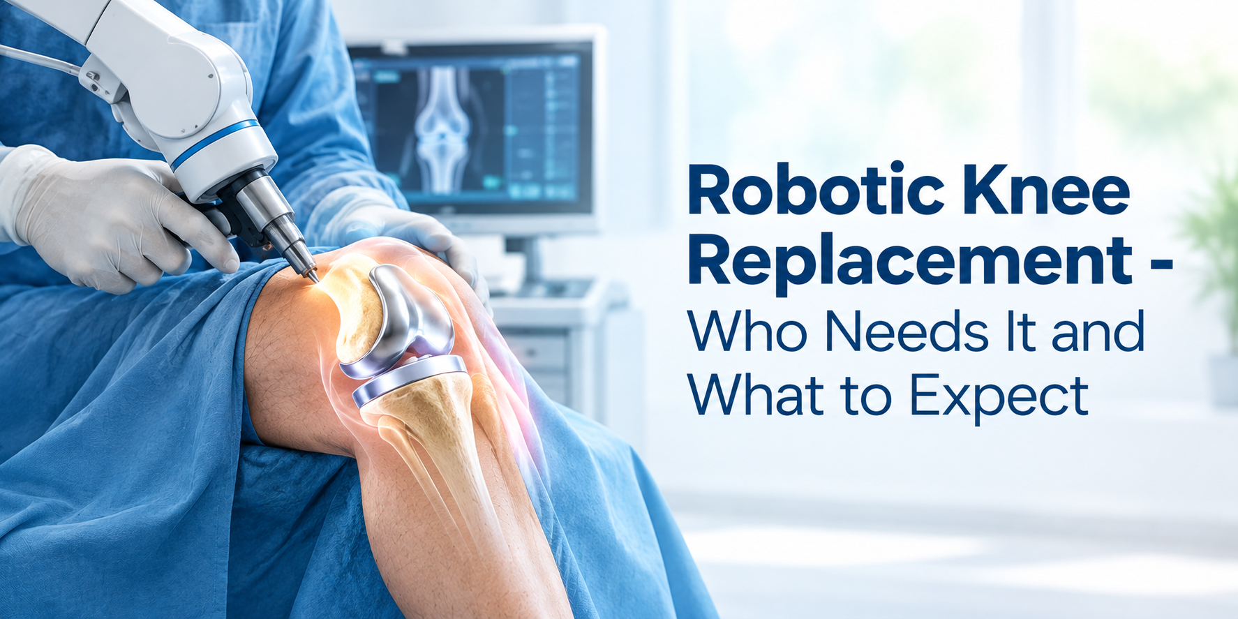 Robotic Knee Replacement - Who Needs It and What to Expect