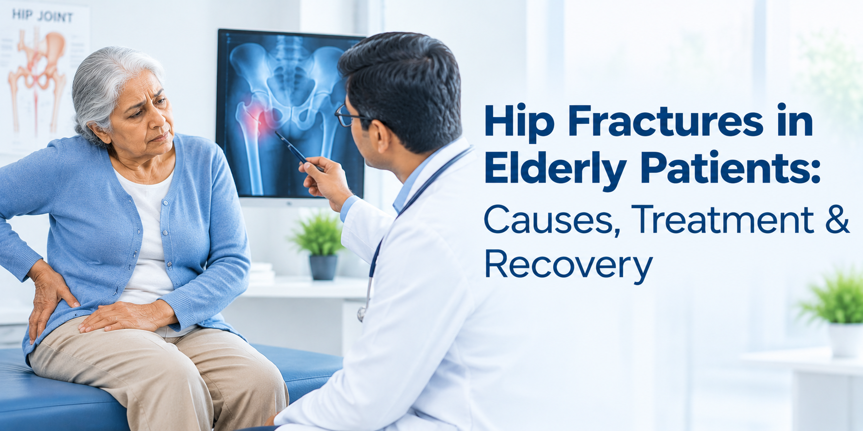 Hip Fractures in Elderly Patients - Causes, Treatment & Recovery