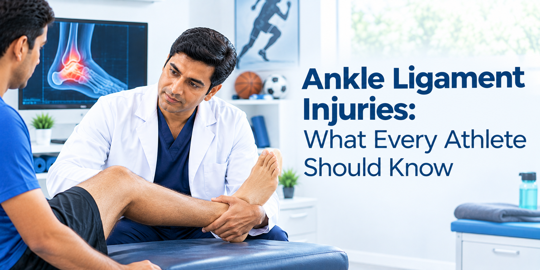 Ankle Ligament Injuries: Symptoms, Treatment & Recovery | Sports Injury Doctor in Nanakramguda