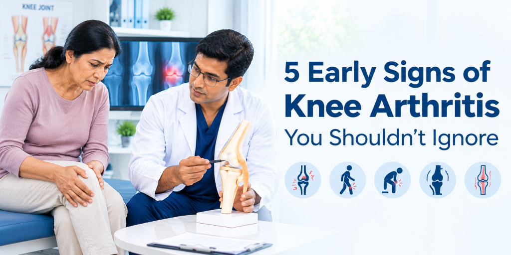 5 Early Signs of Knee Arthritis You Shouldn't Ignore | Robotic Knee Replacement