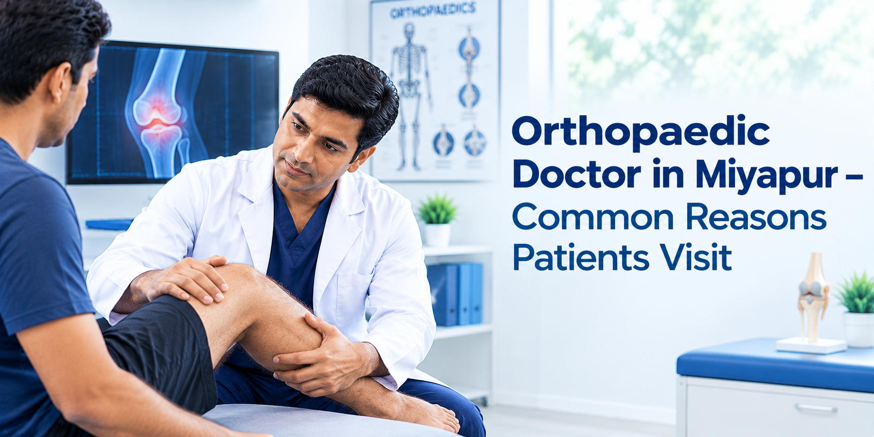 Orthopaedic Doctor in Miyapur – Common Reasons Patients Visit