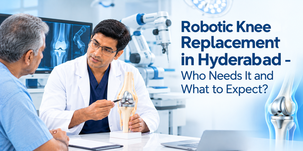 Robotic Knee Replacement in Hyderabad - Who Needs It and What to Expect?